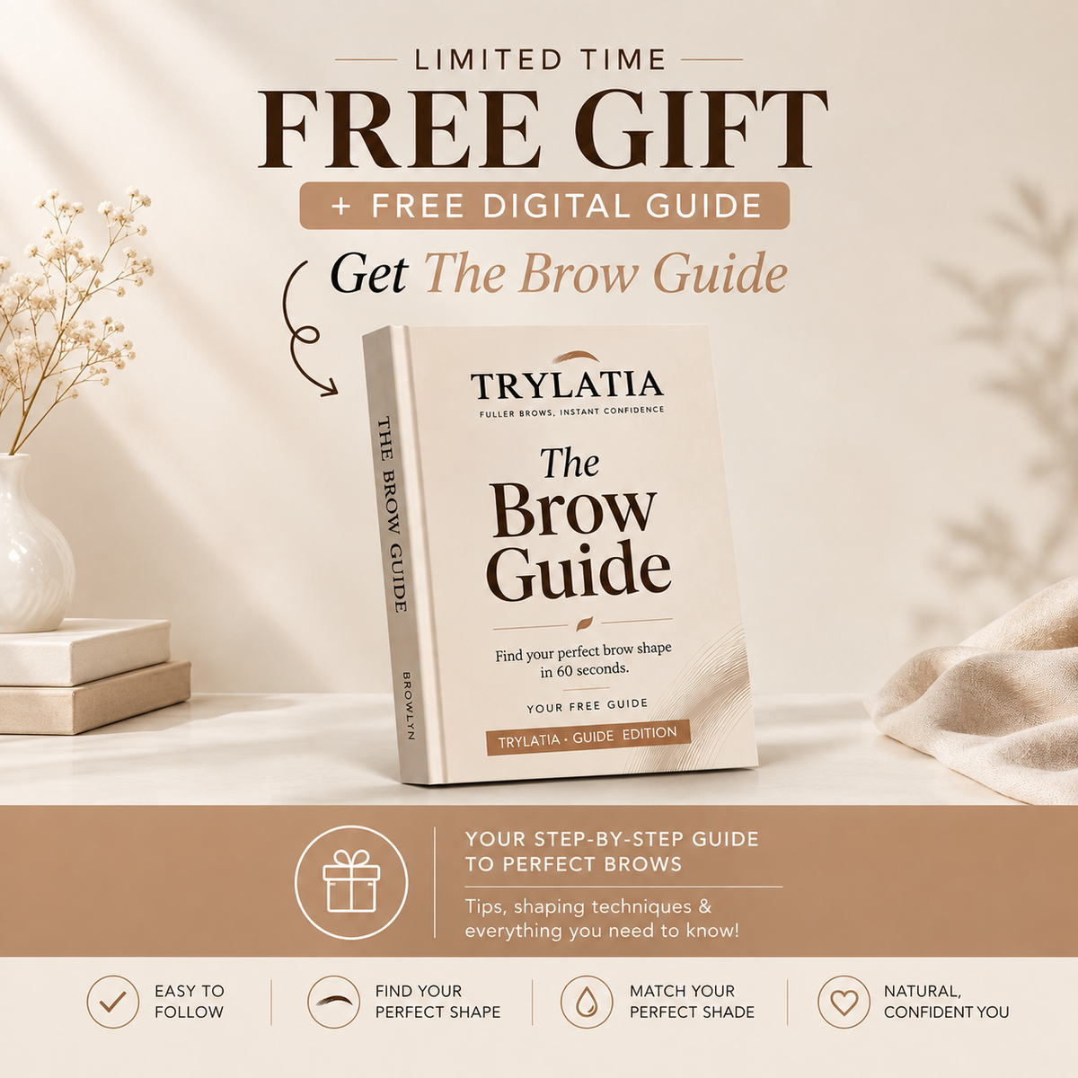 Trylatia™ - Perfect Eyebrows in 5 seconds