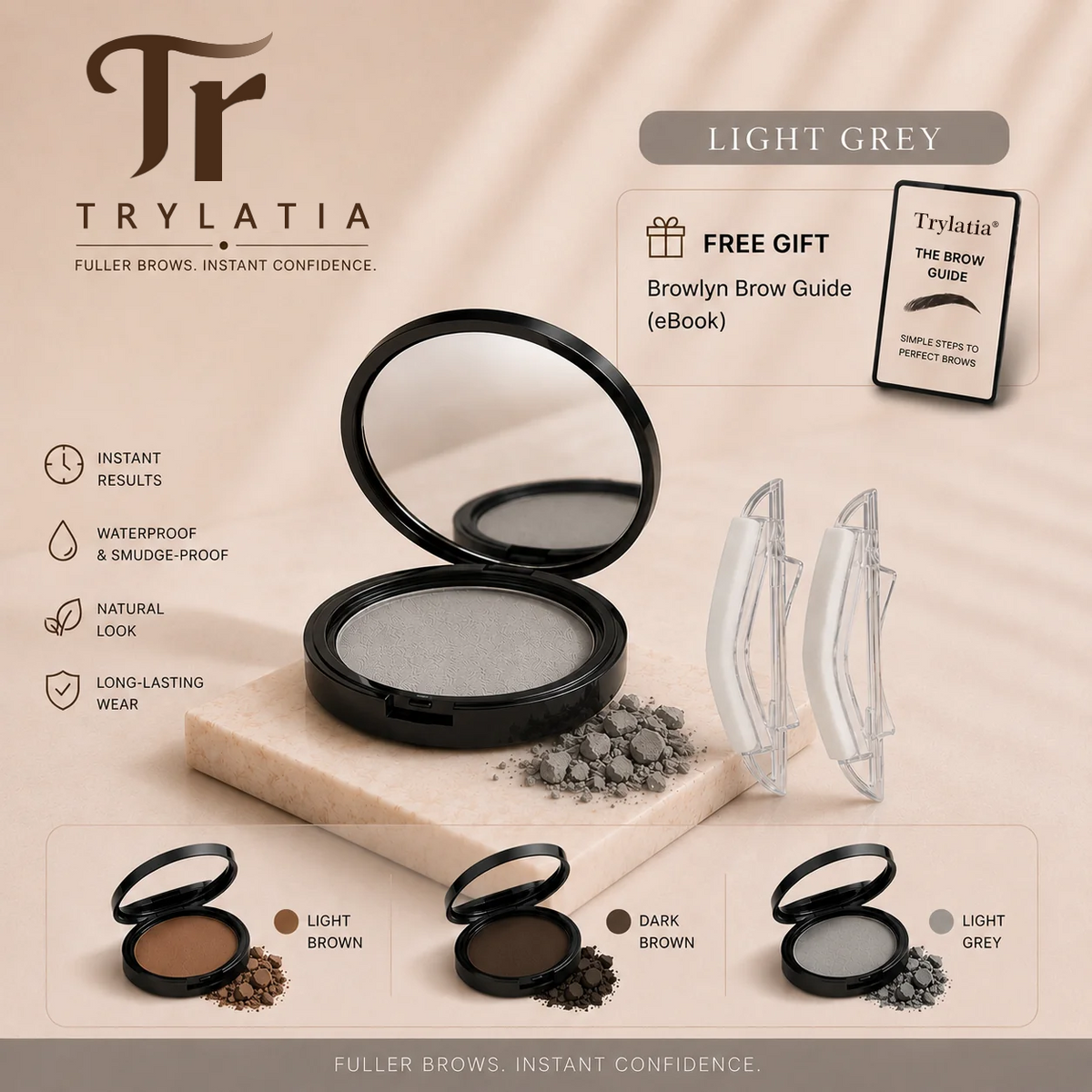 Trylatia™ - Perfect Eyebrows in 5 seconds