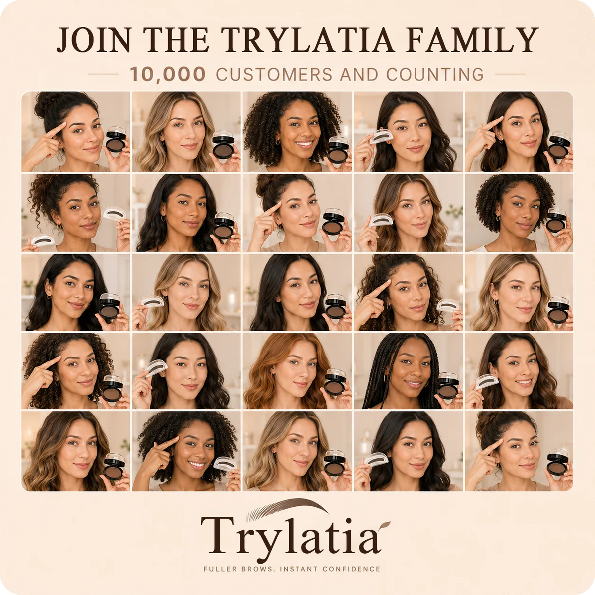 Trylatia™ - Perfect Eyebrows in 5 seconds