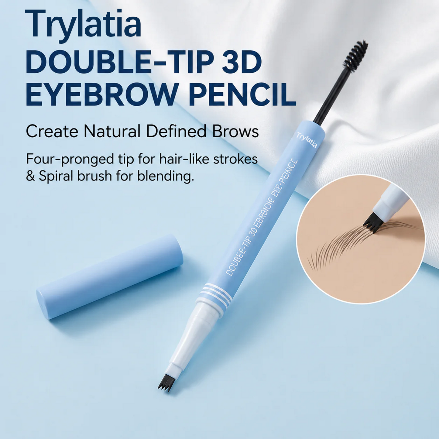 Trylatia™2-in-1 Micro-Fork Eyebrow Pen