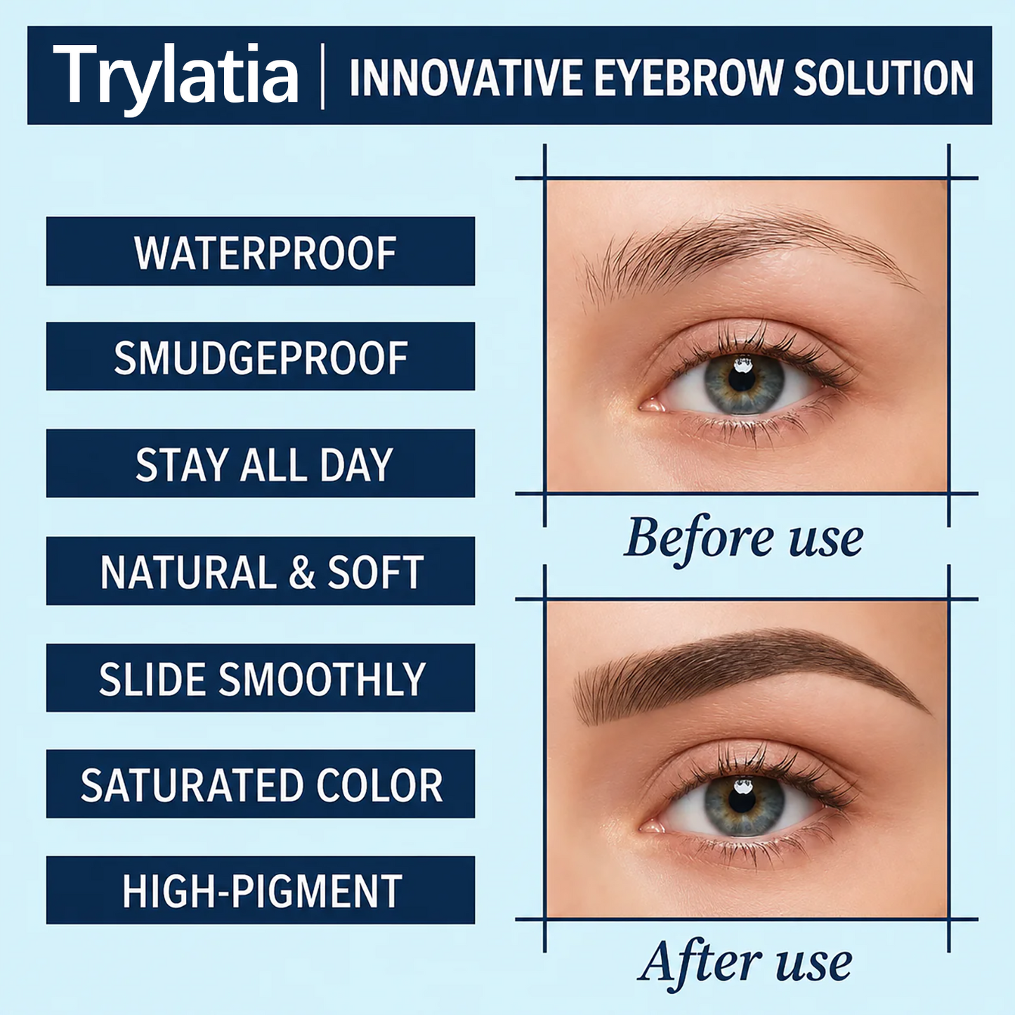 Trylatia™2-in-1 Micro-Fork Eyebrow Pen