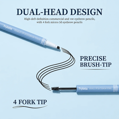 Trylatia™2-in-1 Micro-Fork Eyebrow Pen