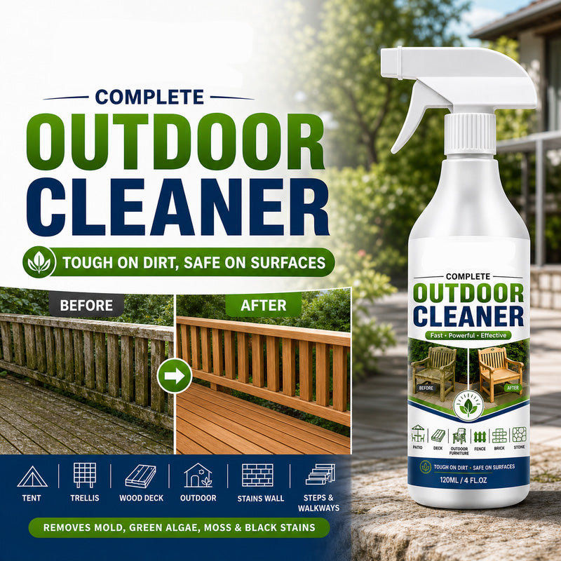Heavy-Duty Multi-Surface Outdoor Cleaner + Cleaning Towel